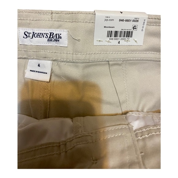 Women’s Short Bermuda Beige Size 4 New With Tag - Picture 8 of 8